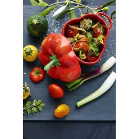 Staub ceramic petite pepper cocotte - Mimocook