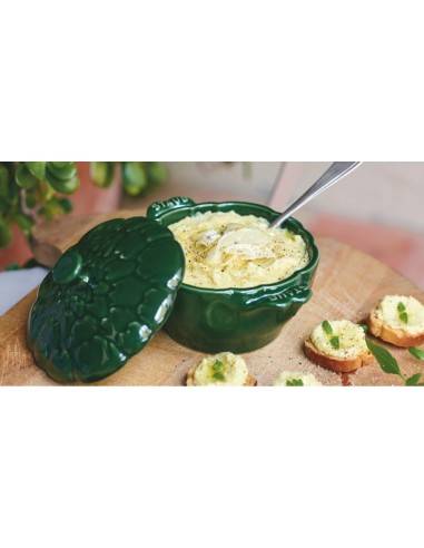 Staub ceramic petite artichoke cocotte - Mimocook