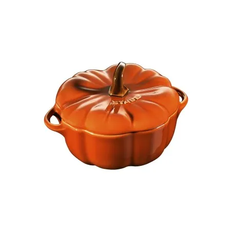 Staub orange ceramic pumpkin cocotte - Mimocook