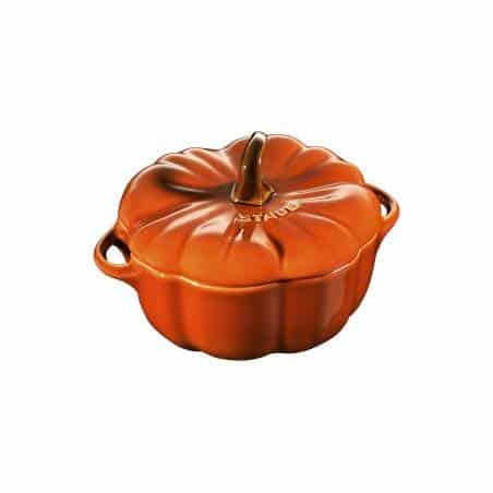 Staub orange Keramik-Kürbis-Kokotte - Mimocook