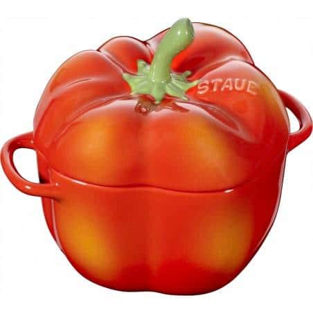 Staub ceramic petite pepper cocotte - Mimocook