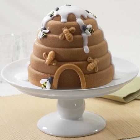 Forma Beehive Cake Pan 10 cups da Nordic Ware - Mimocook