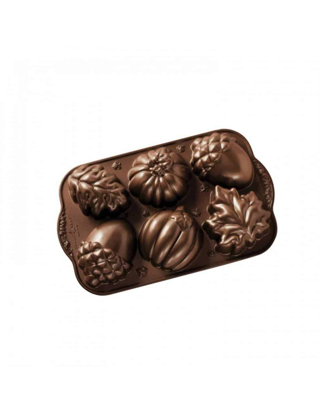 Forma Autumn Treats Cakelet Pan Da Nordic Ware Mimocook Loja