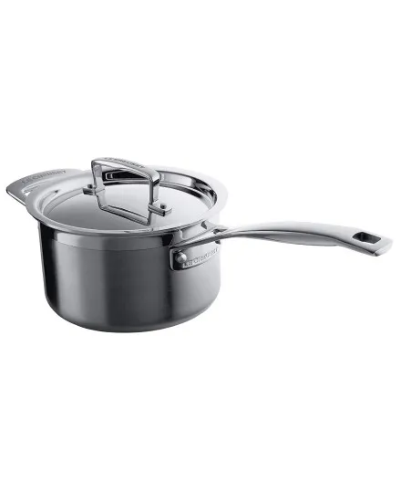 Le Creuset Stainless Steel Saucepan Set - 3 pieces - Mimocook