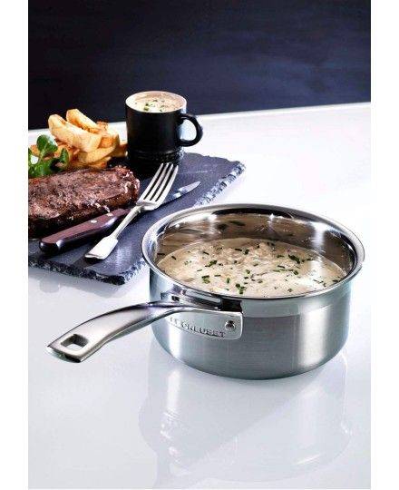 Le Creuset Set de 3 casseroles Inox Classique | Le Creuset | Mimocook