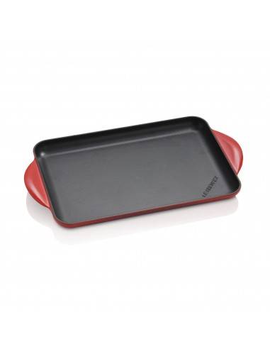 Grelhador Tradição Liso rectangular 32cm da Le Creuset - Mimocook