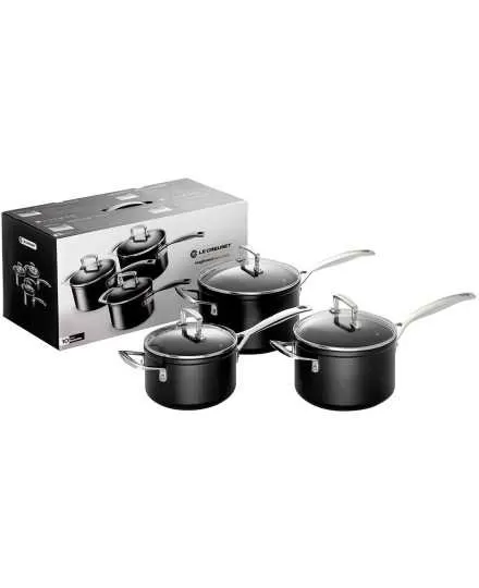Conjunto de 3 tachos antiaderentes da Le Creuset - Mimocook
