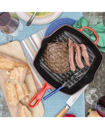 Grelhador Skillet quadrado 26cm da Le Creuset - Mimocook