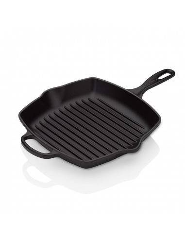 Le Creuset Square Skillet Grill Pan Enamelled Cast Iron 26cm - Mimocook