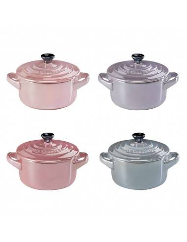 Set de 4 mini cocottes Metallics pastel da Le Creuset - Mimocook