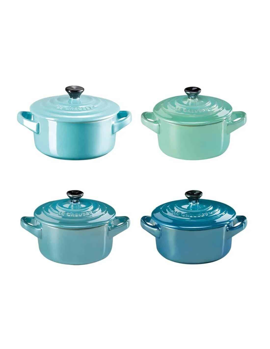 Le Creuset Les Céramiques mini cocotte set 10cm rouge cerise