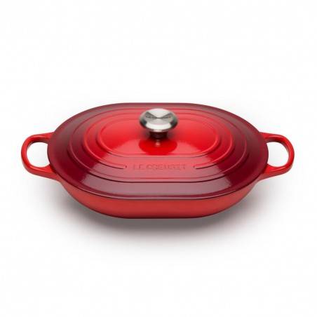 Caçarola baixa oval 31 cm da Le Creuset - Mimocook