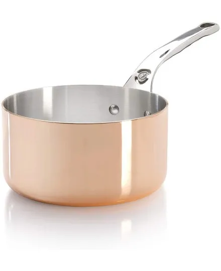 Caçarola em cobre e inox Prima Matera da De Buyer
