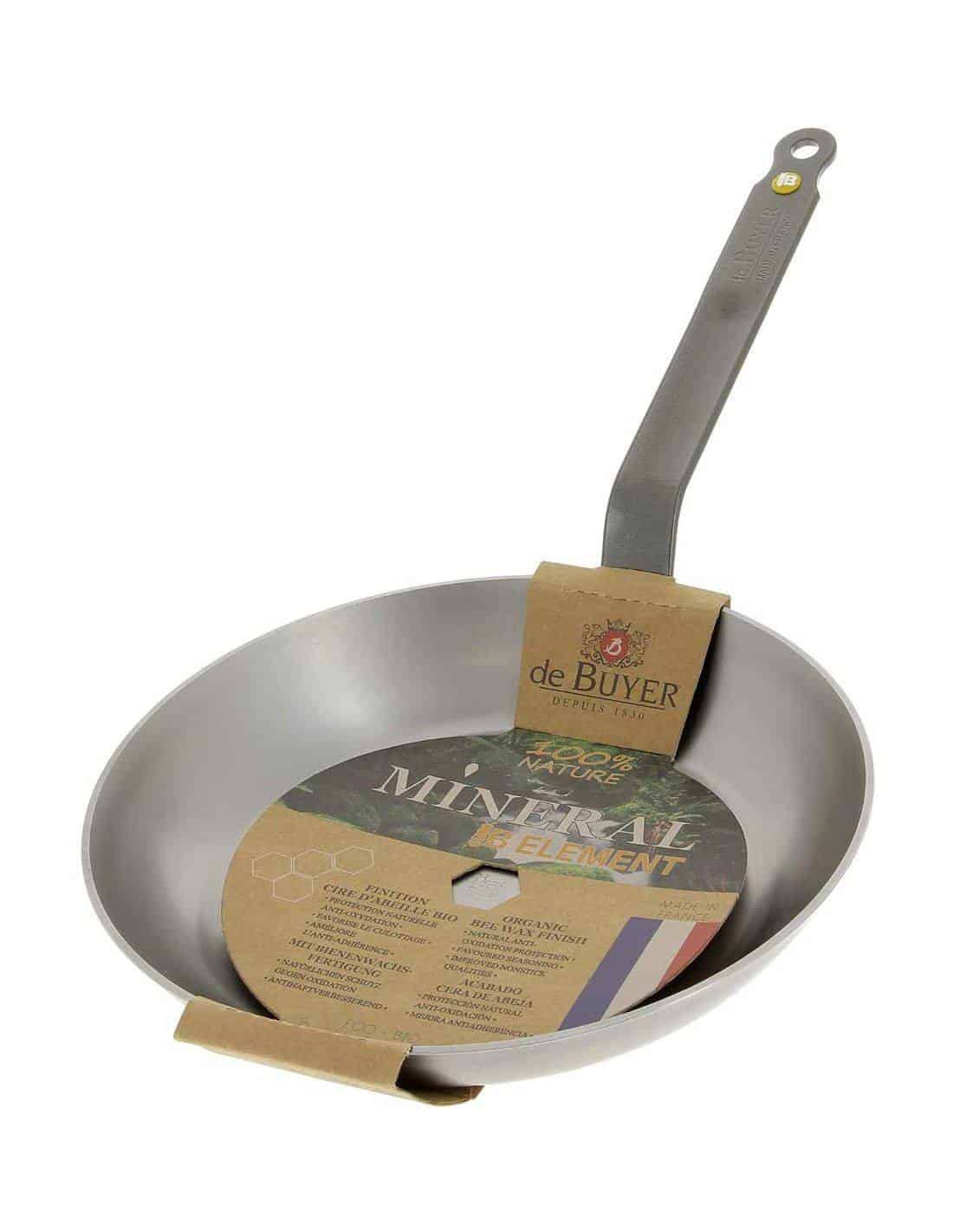 De Buyer elemento de la sartén mineral B ( Mineral Frying Pan B Element ?  MIMOCOOK - Tienda Online