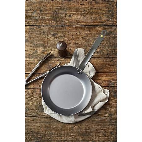 De Buyer Mineral B Element Round Frying Pan