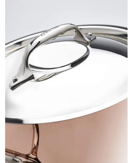 Panela 24cm em cobre e inox Prima Matera da De Buyer