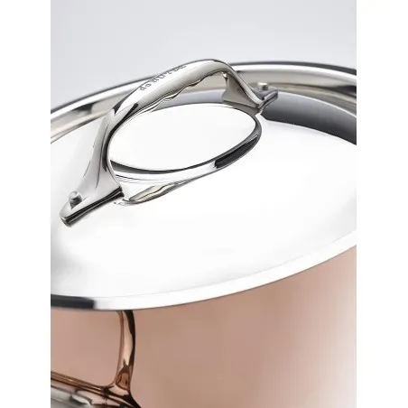 Panela 24cm em cobre e inox Prima Matera da De Buyer