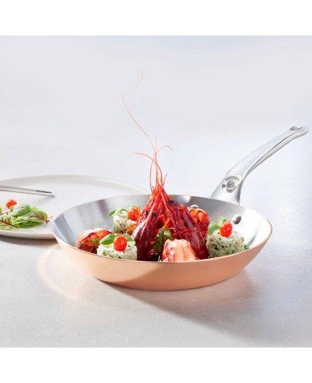 Frigideira em cobre e inox Prima Matera da De Buyer | De Buyer | Mimocook
