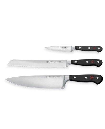 Wüsthof Classic 3-Piece Starter Knife Set | Wusthof | Mimocook