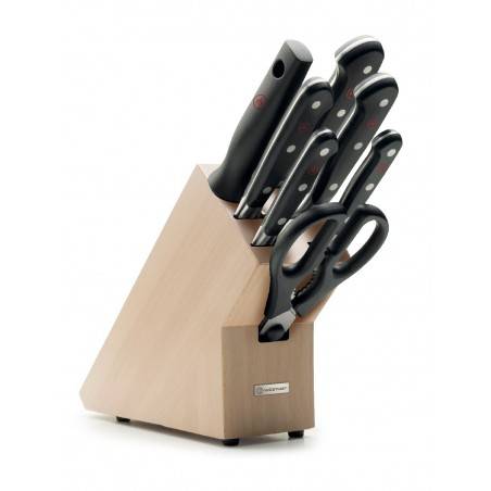 Bloco de facas Wusthof Classic 7 peças - Mimocook