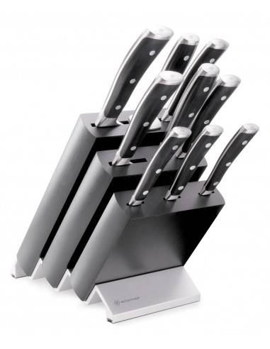 Wusthof Classic Ikon Knife block 9 pc. set - Mimocook