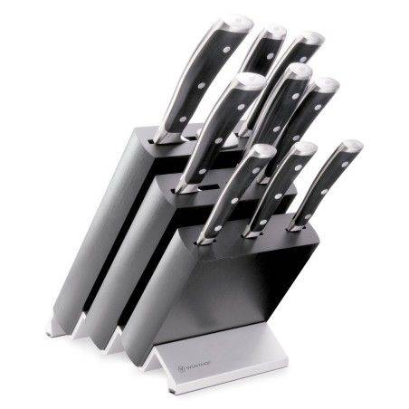 Wusthof Classic Ikon Bloc couteaux avec 9 couteaux | Wusthof | Mimocook