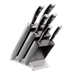 Wusthof Classic Ikon 6 Piece Knife Block Set - Mimocook
