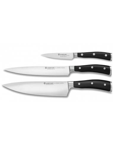 Conjunto 3 facas Wusthof Classic Ikon - Mimocook