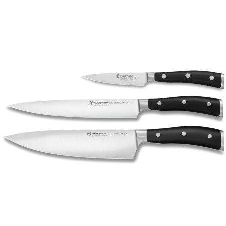 Set 3 cuchillos Wusthof Classic Ikon | Wusthof | Mimocook