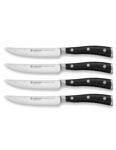 Conjunto facas de bife Wusthof Classic Ikon - Mimocook