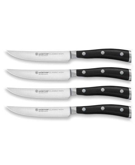 Wüsthof Classic Ikon 4-teiliges Steakmesser-Set | Wusthof | Mimocook