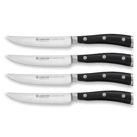 Wusthof Classic Ikon Série 4 couteaux à steak | Wusthof | Mimocook