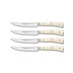 Conjunto facas de bife Wusthof Ikon Creme - Mimocook