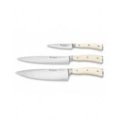 Conjunto 3 facas Wusthof Ikon Creme - Mimocook