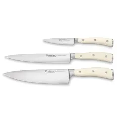 Wusthof Ikon Creme 3-tlg. Messerset - Mimocook