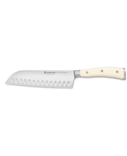 Wüsthof Classic Ikon Crème Santoku alveolado 17 cm | Wusthof | Mimocook