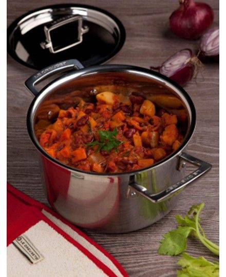 Le Creuset 5-teiliges Topfset aus 3-ply Edelstahl | Le Creuset | Mimocook
