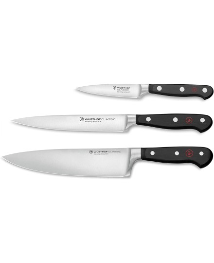 Wüsthof Classic 3-Piece Chef’s Knife Set | Wusthof | Mimocook