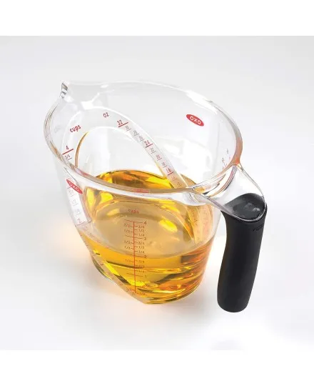 Jarro de medição em ângulo de 1 L e chávenas da OXO - Mimocook