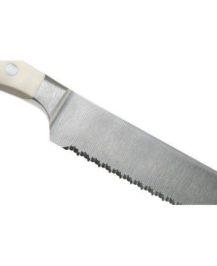Faca de Pão 23cm serrilha dupla Wusthof Ikon Creme | Wusthof | Mimocook