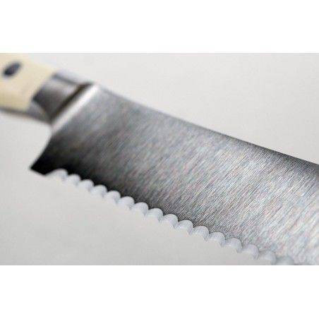 Wüsthof Classic Ikon Crème Serrated Utility Knife 14 cm | Wusthof | Mimocook