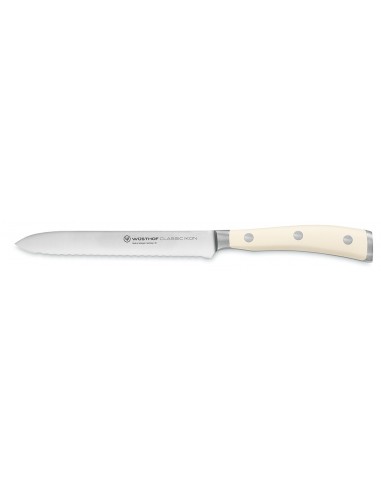 Wusthof Ikon Creme Sausage knife 14 cm - Mimocook