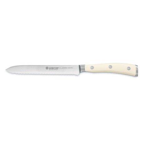 Wüsthof Classic Ikon Crème Gezahntes Universalmesser 14 cm | Wusthof | Mimocook