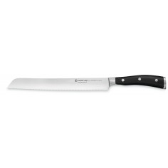 Faca de Pão 23cm serrilha dupla Wusthof Classic Ikon - Mimocook