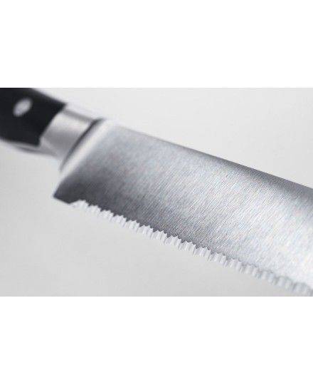 Faca de Pão 23cm serrilha dupla Wusthof Classic Ikon | Wusthof | Mimocook