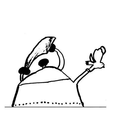 Alessi 9093 Stainless Steel Kettle with Whistle | Alessi | Mimocook