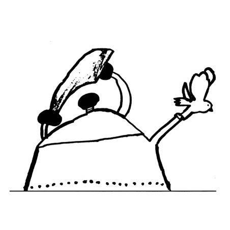 Alessi 9093 Stainless Steel Kettle with Whistle | Alessi | Mimocook