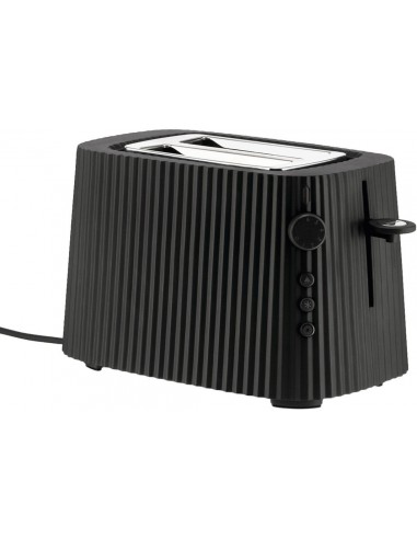 Alessi Plissé Toaster Black - Mimocook