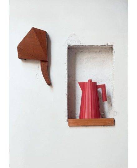 Alessi Plissé Elektrischer Wasserkocher rot | Alessi | Mimocook