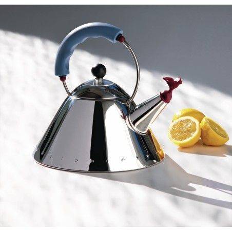 Alessi 9093 Stainless Steel Kettle with Whistle | Alessi | Mimocook